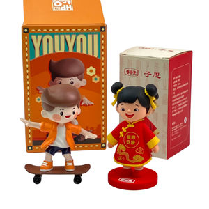 ตุ๊กตาเรซินสำหรับสะสมตามสั่งรูปปั้นเด็กผู้ชายสเกตบอร์ด - Product Image 5