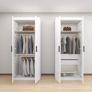 Balom lemari pakaian kamar tidur kabinet lemari pakaian untuk kontraktor kloset lemari pakaian