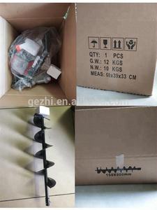 حفار أرضي يعمل بالغاز بمحرك ثنائي الأشواط سعة 51.7 سم مكعب مع لقمة 100، 150، 200 ملم معتمد من الاتحاد الأوروبي - Product Image 6