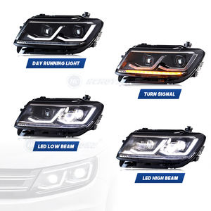 HCMOTIONZ fari Full LED per <span class=keywords><strong>Volkswagen</strong></span> <span class=keywords><strong>Tiguan</strong></span> 2017-2021 segnale sequenziale gruppo luci anteriori per auto DRL - Product Image 3