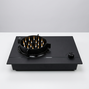 Table de cuisson à induction électrique encastrable 3000W, commande par bouton, 220V, surface en céramique, pour cuisine domestique et hôtelière - Product Image 5