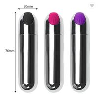 G-Punkt Bullet Vibrator Nippel Klitoris Stimulator USB Aufladbar 100% Wasserdicht Silikon für Reisen