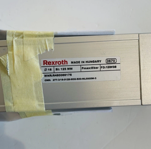 R480066176 277-3/16-0125-M00-S00-ML0000W-0 Cylindre pneumatique à course standard pour contrôle d'automatisation PLC - Product Image 2