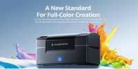 Printer 3D Flashforge CJ270 Desktop Full Color Material Jetting UV Curing 10M+ Warna CMYK Putih Transparan 7μm Dukungan Larut Air