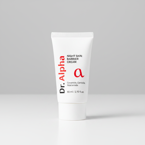 Dr. Alpha 80ml Premium Quality Night Skin Barrier Moisturizing Facial Cream Ceramide Centella Niacinamide for Targeted Skin Care - Product Image 2