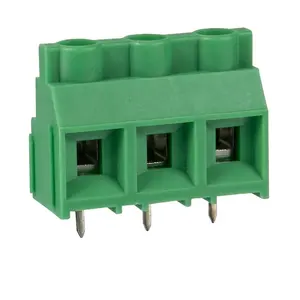 KF635 30A 300V PCB Vis bornier 2PIN 3PIN vert couleur DG635-6.35/7.62mm borniers connecteur pour PCB puissance