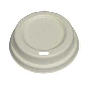 Taza de caña de azúcar de 80 MM y 8 OZ, tapa de taza de café bagazo Biodegradable con el medio ambiente, gran oferta - Product Image 5
