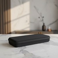 GAODA Custodia Rigida Personalizzata Impermeabile Antiurto Antiodore in EVA+1680D con Cerniera per Tastiera Meccanica Keychron K14, Borsa da Viaggio e Campeggio