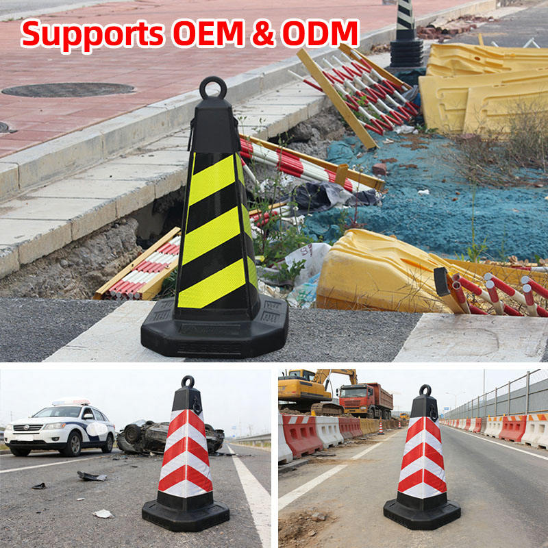 Sensor Cone Protection Reflective Flexible Polyethylene Engineer Grade Safety Cone IP65 ...