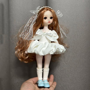 Vestiti per Bambole BJD a 6 Punti da 30cm, Mini Abito Lolita, Completo Casual alla Moda, Uniforme Elegante per Bambole - Product Image 2