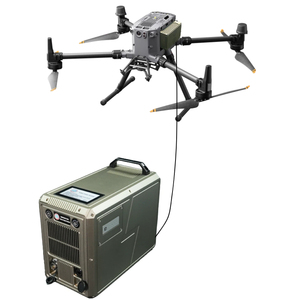 Station d'alimentation pour drone Rosefinch 2KW avec câble rétractable automatique de 110 m pour un vol stationnaire continu de 24 heures - Product Image 6