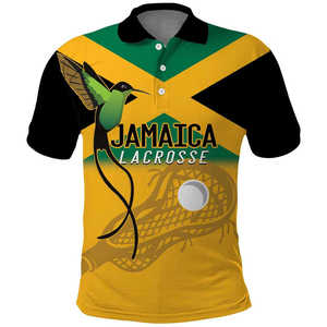 개인 맞춤형 자메이카 폴로 셔츠 레게 페스티벌 전설 밥 추상 초상화 2026 자메이카 독립 기념일 깃발 폴로 셔츠 - Product Image 4