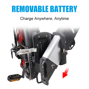 ราคาโรงงาน มอเตอร์ KF9 250W จักรยานไฟฟ้าพับได้พร้อมดิสก์เบรกไฮดรอลิก ยางขนาด 20x4.0 สำหรับการเดินทางในเมือง KS9 ยางขนาด 20x4.0 - Product Image 2