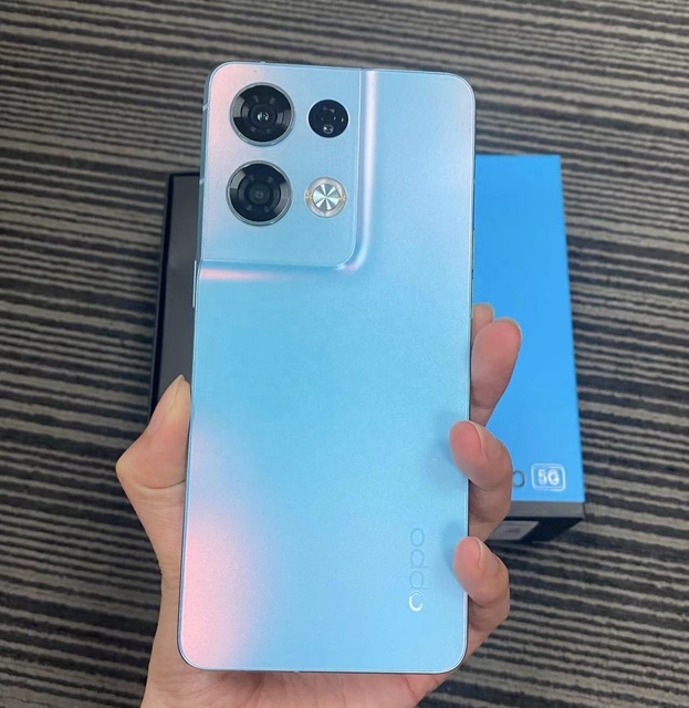 Wholesale Price Good Condition OP-PO Reno8 Pro 5G Unlocked Global Smartphone with Octa Core CPU and English Operating Language