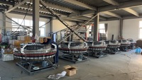 SANLONG SJ-FYB850-6 Machine à tisser circulaire informatisée pour sacs tissés en PP, 6 navettes, pour sacs de riz/farine/produits chimiques/ciment, moteur PLC