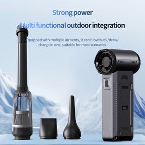 Ventilateur rechargeable longue durée Smart Defender 4000mah Puissant Ventilateur portable sans lame sans fil Vent puissant Ventilateur de camping Voiture - Product Image 4