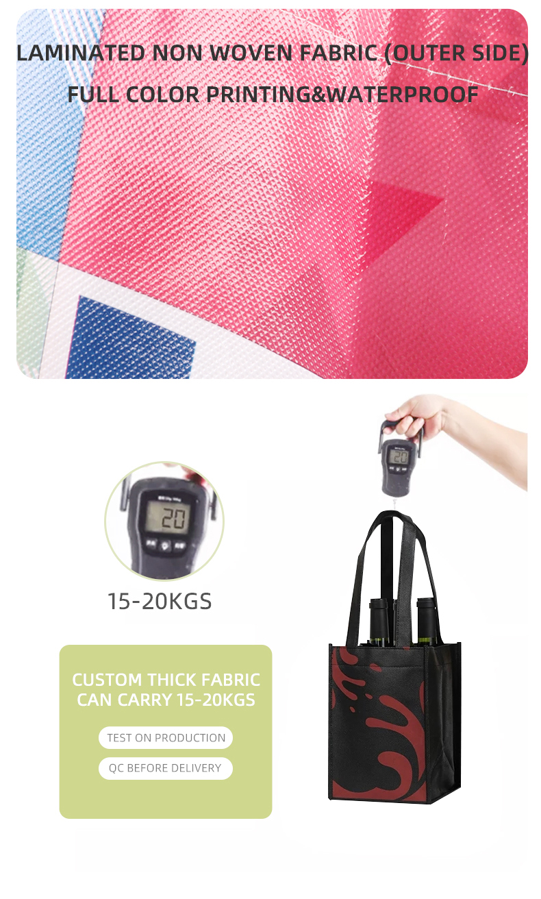 2022 Hot Sale Non Woven Tote Bag Non Woven Drawstring Bag Non-Woven Tote Bag