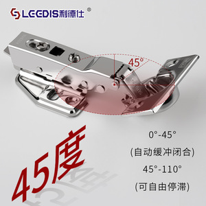 Lgcdis Stainless Steel Cabinet Hinge 304 With Soft Closing Feature For Wardrobe Door - Product Image 4