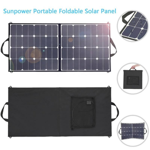 Panneau Solaire Portable Pliable 100W 12V 18V 5.56A à Prix Direct Usine pour Recharge Extérieure, Sac à Main Solaire, Livraison Gratuite - Product Image 6
