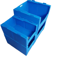 Bacs d'étagère en plastique ondulé rentables personnalisés, boîtes de cueillette d'entrepôt PP de haute qualité personnalisés, bacs de cueillette Coroplast