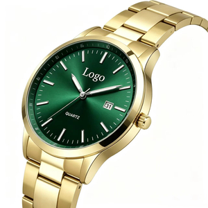 Montre à quartz pour homme Super Custom Invic, bracelet en cuir et acier inoxydable, cadran analogique simple, diamètre 40 mm, vente chaude, montre tendance OEM - Product Image 1