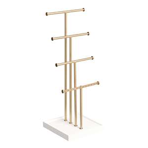 Ultra-high multi-layer jewelry <b>storage</b> Iron art necklace stand Multifunctional display rack - Product Image 2