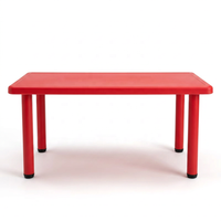 Vente chaude : Table en plastique pour enfants, mobilier de maternelle, vente en gros directe d'usine