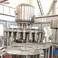 Hotselling automatische dranken- en waterafvulmachine voor 500ml-2L PET-flessen, 15000 BPH, hoge productiviteit, sap productielijn