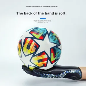 <span class=keywords><strong>Guantes</strong></span> <span class=keywords><strong>de</strong></span> <span class=keywords><strong>portero</strong></span> <span class=keywords><strong>de</strong></span> fútbol <span class=keywords><strong>de</strong></span> goma unisex para adultos y niños, <span class=keywords><strong>guantes</strong></span> profesionales con protección para los dedos, antideslizantes, resistentes al desgaste, <span class=keywords><strong>guantes</strong></span> multideportivos - Product Image 2