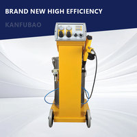Machine de revêtement électrostatique en poudre haute efficacité et précise, avec cœur PLC, AC220V, état neuf, ligne automatique pour métaux, facile à utiliser 1