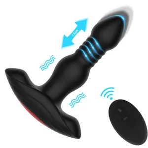 Butt Plug Panty Masseur de Prostate Masculine Télécommande Sans Fil Butt Plug Anal Vibrateur Sex Toy En Inde