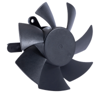 12v 24v 48v 8025 lame de ventilateur de refroidissement par Air en plastique support sans cadre ventilateur extracteur ventilateur DC ventilateur