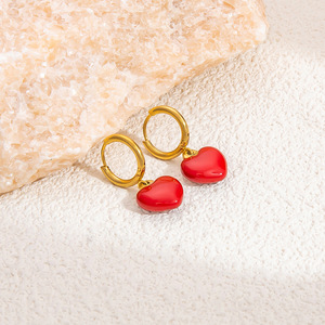 Pendientes Colgantes con Forma de Sol, Chapados en Oro de 18K, Acero Inoxidable, Joyería de Moda para Mujer - Product Image 2