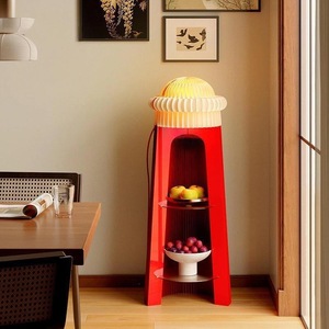 Estante de Esquina de Doble Capa con Diseño de Faro, Mueble de Almacenamiento Artístico, Decoración Retro, Estante de Exhibición para Tienda, Estante de Pared Creativo - Product Image 1