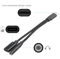 Version améliorée, câble audio HiFi DAC 2 en 1 haute performance CX31993 PD60W 32 bits 384 kHz pour smartphone