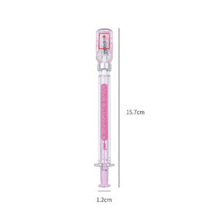 थोक नए डिजाइन दिलचस्प चिकित्सा कार्यकर्ता सहायक उपकरण डॉक्टरों और नर्सों ने पेन सिरिंज जेल स्याही पेन को उपहार दिया - Product Image 2