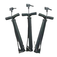Vente en gros de mini pompe à vélo portable T avec aiguille à bille 130PSI accessoires de cyclisme en acier haute pression pour vtt et vélo de route