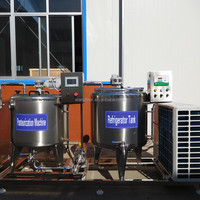 Máquina Comercial para Hacer Yogur en Granjas Lecheras, Tanque de Fermentación, Máquina de Pasteurización de Leche, Pasteurizador de Jugos y Helados