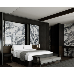 Panel de Pared para Televisor de Mármol Azul Baccarat de Estilo Moderno para Paredes de Dormitorio, Mármol Azul <span class=keywords><strong>Bulgari</strong></span> a Precio Accesible - Product Image 1