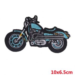 Hot Sell Stock Iron on Punk Style Motorcycle Patch for Clothing Bag Decoration - Product Image 6