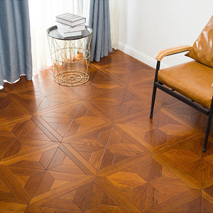 Parquet de Madera de Teca Multicapa de 18 mm, Acabado Mate, Marca Quiet Craftsman, Grado EN717-1 ABC, para Proyectos Inmobiliarios - Product Image 1