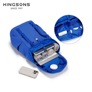 Kingsons Lightweight Casual <b>Backpack</b> 20-35L Durable Unisex Student <b>Backpack</b> For Business Travel - Product Image 2