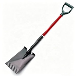 เครื่องมือทำสวน <span class=keywords><strong>พลั่ว</strong></span>ขุดดิน ด้ามจับไฟเบอร์กลาสแบบ D-Grip <span class=keywords><strong>พลั่ว</strong></span>ขุดโคลนแบบฟันเลื่อย - Product Image 2