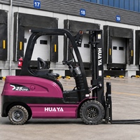 Chariot élévateur télescopique électrique à bas prix, 1, 2, 2,5, 3 tonnes, batterie au lithium de haute qualité, CE MSDS, chariot élévateur portable, performance fiable