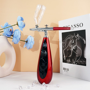 Ensemble de pulvérisation <span class=keywords><strong>ultra</strong></span>-fine à double action rechargeable par USB écologique portable, kit de peinture pour gâteaux, art des ongles, brume hydratante - Product Image 5