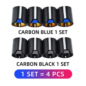 DEX Auspuffblende für BMW F80 F82 F83 F84 F87 M2 M3 M4 <span class=keywords><strong>M</strong></span> Performance – Hochwertiger Carbon SUS304 Endschalldämpfer Auspuff Endrohr - Product Image 5