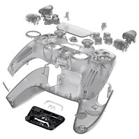 Kit de boîtier de coque de remplacement en plastique personnalisé de haute qualité pour contrôleur PS5-ensemble complet avec boutons