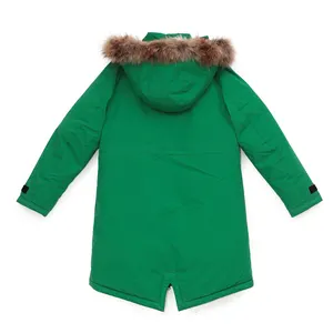 Cotton Parka Boys Sport Winter Jacket Clothes Clothing For Girls