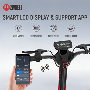 Améliorez votre déplacement : Trottinette électrique à double motorisation avec freins à disque, design pliable, étanche, autonomie de 80 km - Product Image 4