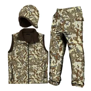 Çekirdek hafif nem esneklik hoodies avcılık giyim kamuflaj giyim maskeleri kazak avcılık gömlek avcılık dişli